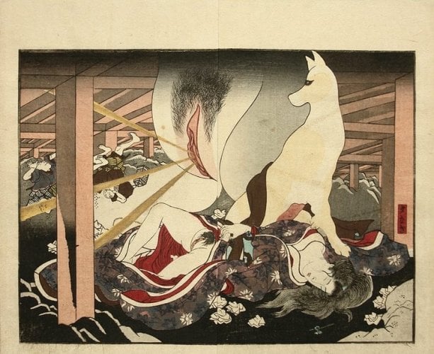 Fox Spirit by Utagawa Kunisada