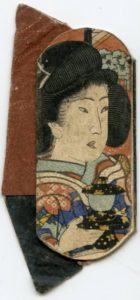 toy print featuring a geisha