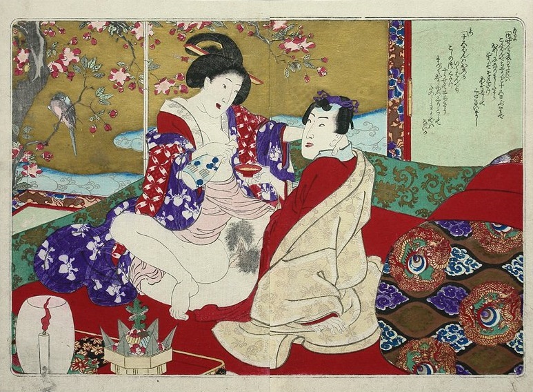 kunisada - genji - shunga