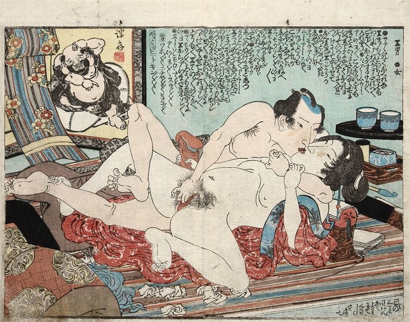 kuniyoshi - Hotei -shunga