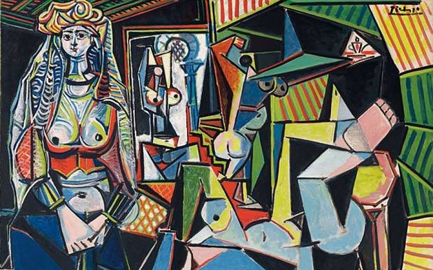 'Les femmes d'Alger (19..) by Pablo Picasso