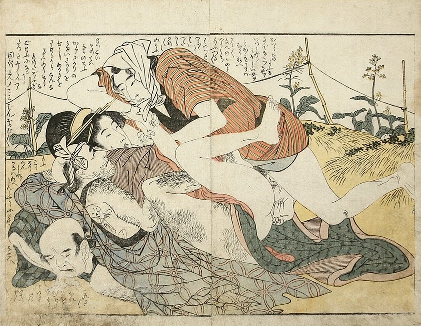 Rape Scene - Utamaro