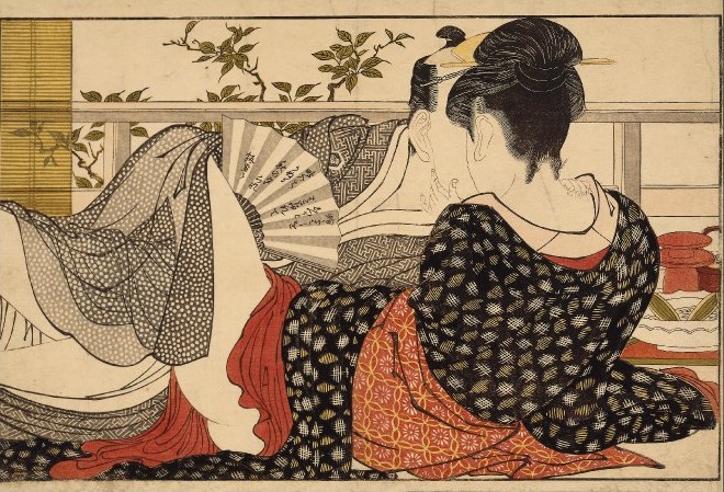 utamaro - poem of the pillow - shunga