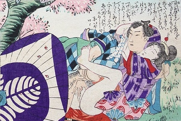 Meiji shunga art