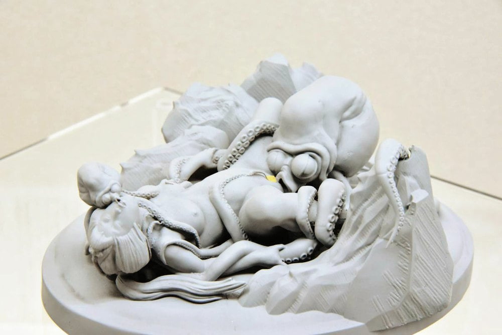 sculpture of the dream of the fisherman's wife
