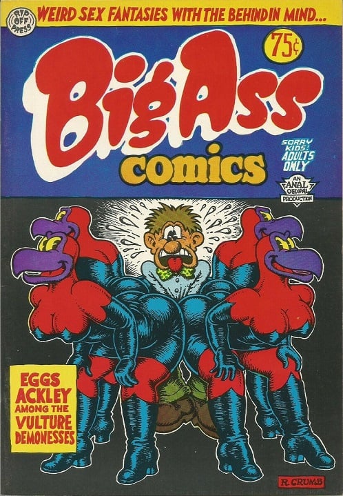 Cover of Robert Crumb's Bigg Ass Comics